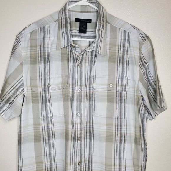 Calvin Klein Jeans Short Sleeve Button Down XL - Picture 3 of 5